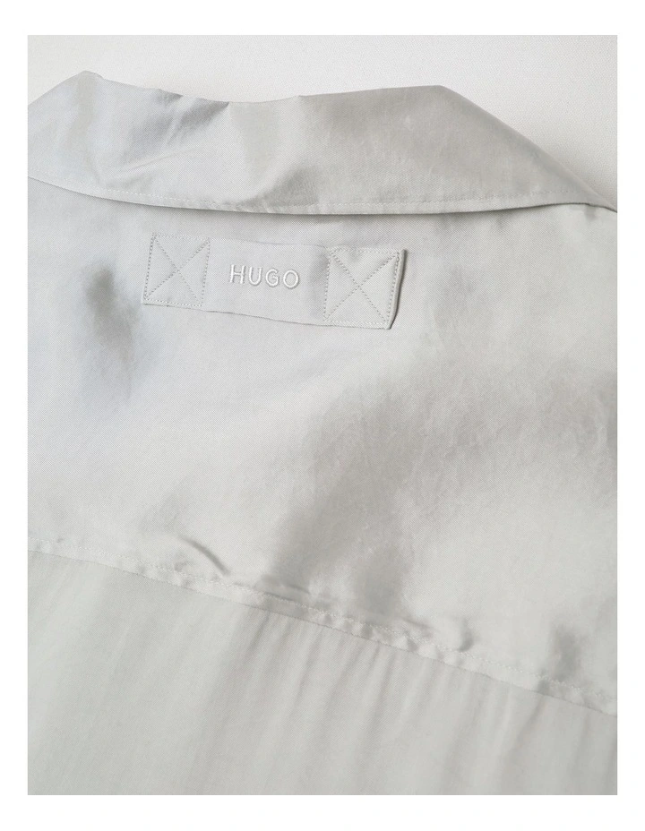 Espino Short Sleeve Shirt in Grey image 4