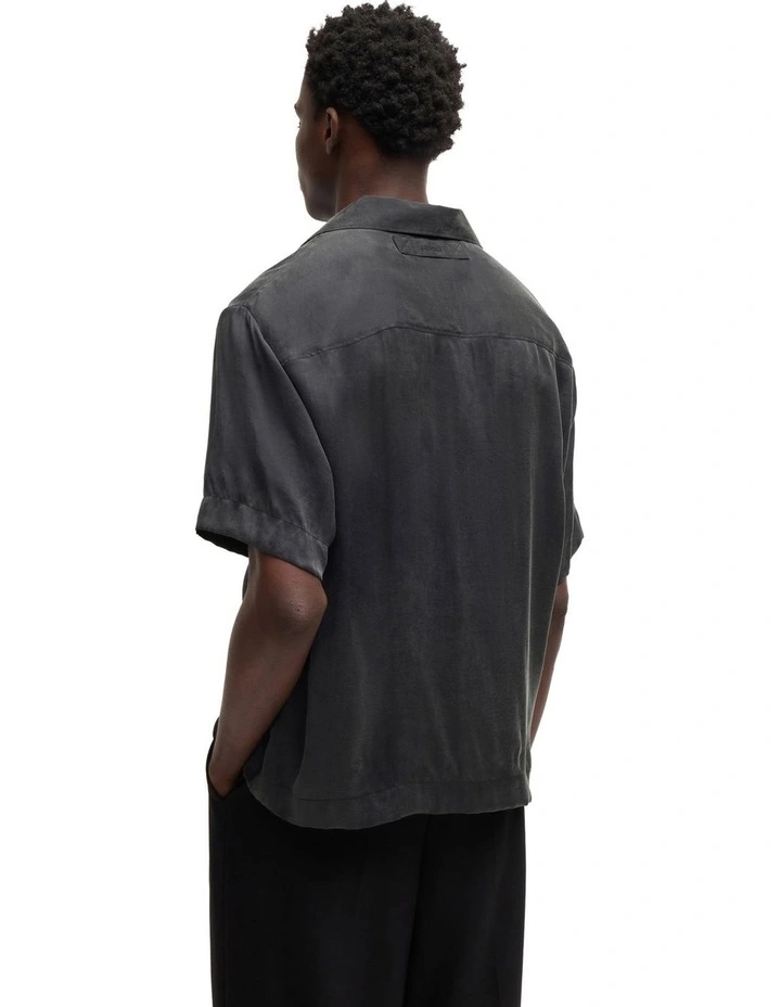 Espino Short Sleeve Shirt in Black image 2
