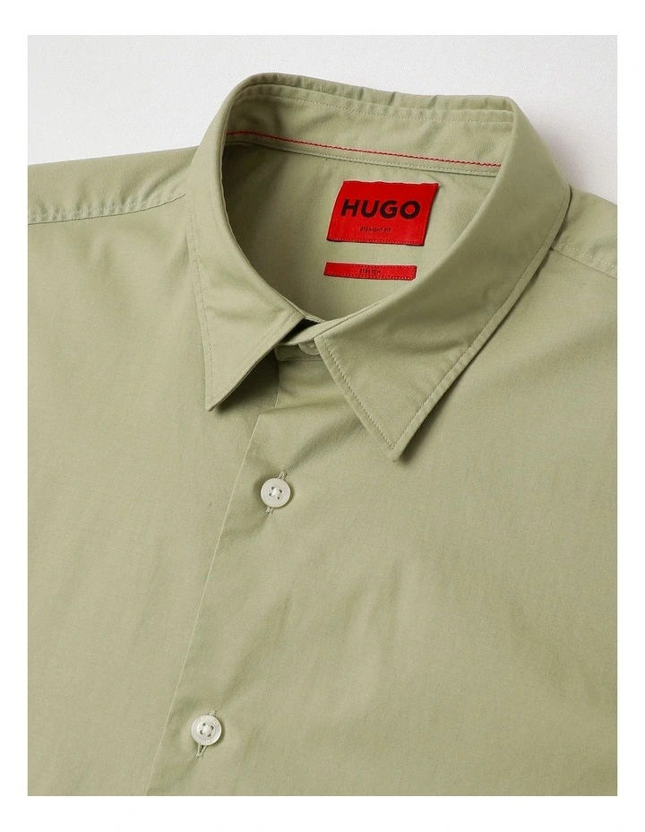Ebor Short Sleeve Shirt in Open Green image 2