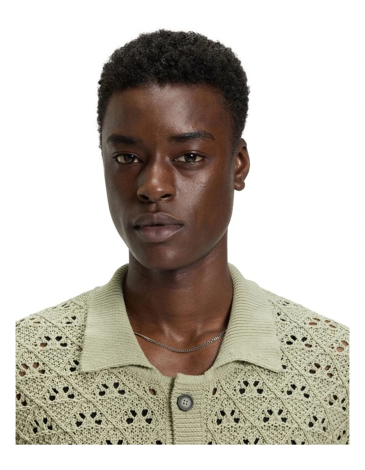 Sommp Short Sleeve Shirt in Open Green image 3