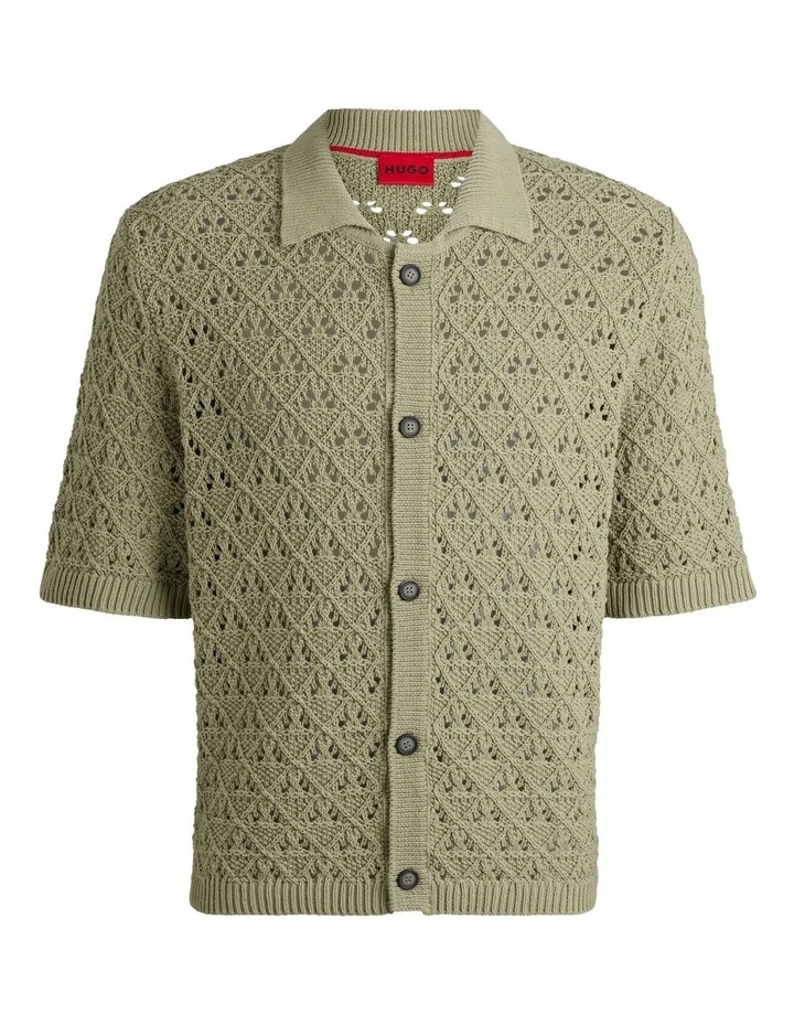 Sommp Short Sleeve Shirt in Open Green image 5