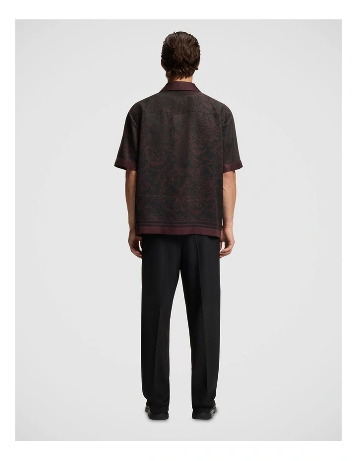 Espino Short Sleeve Shirt Open Brown image 2