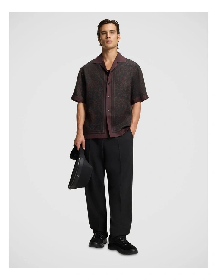 Espino Short Sleeve Shirt Open Brown image 4