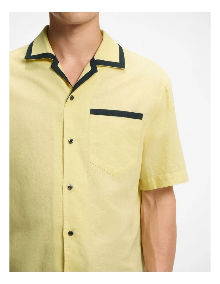 Exolino Short Sleeve Shirt Medium Yellow image 3