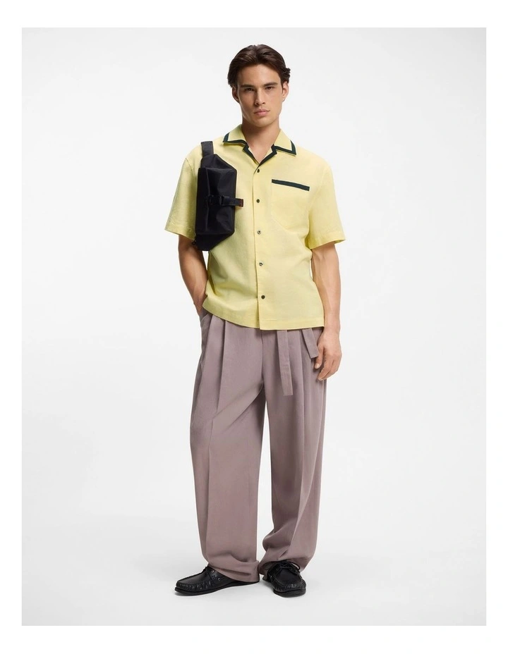 Exolino Short Sleeve Shirt Medium Yellow image 4