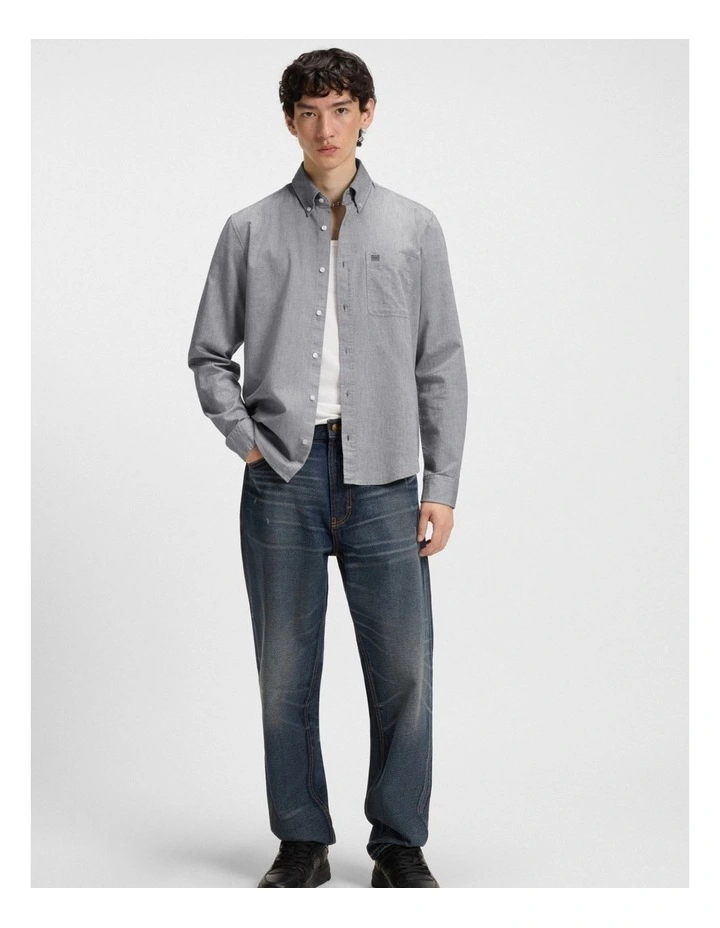 Evito Long Sleeve Shirt in Dark Green image 4