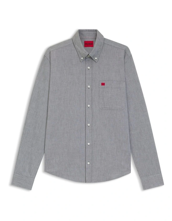 Evito Long Sleeve Shirt in Dark Green image 5