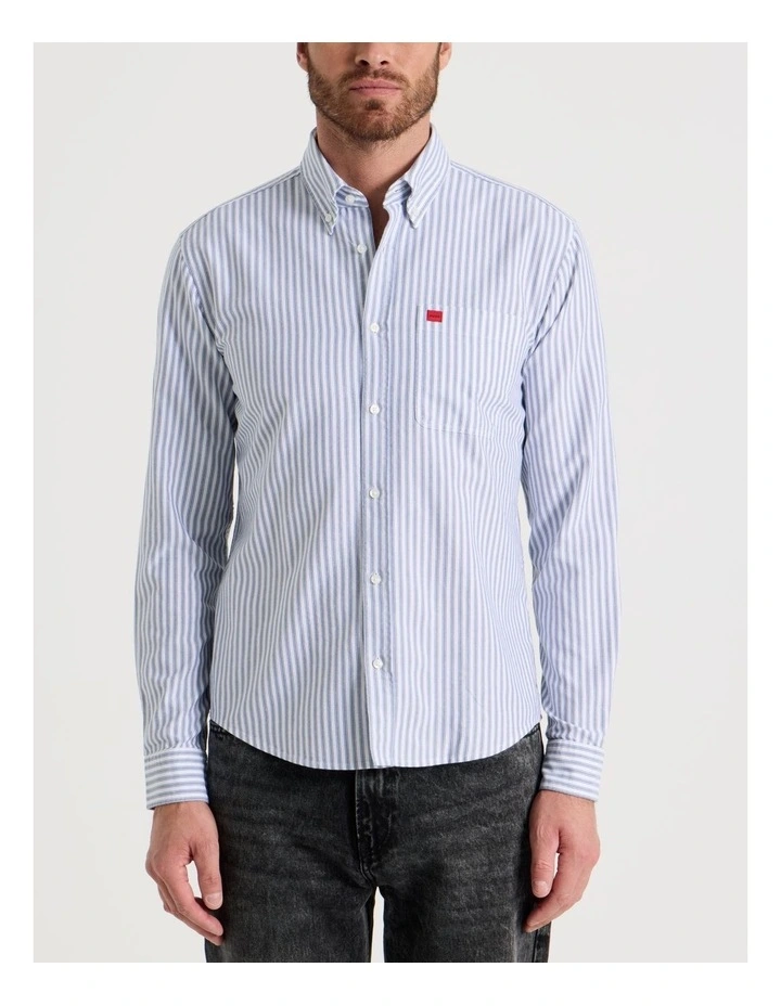 Evito Long Sleeve Shirt Bright Blue image 1