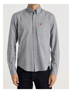 Evito Long Sleeve Shirt in Navy