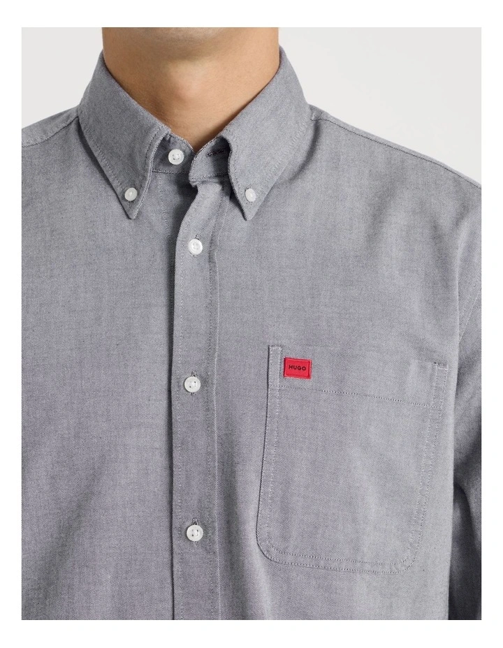 Evito Long Sleeve Shirt in Navy image 3