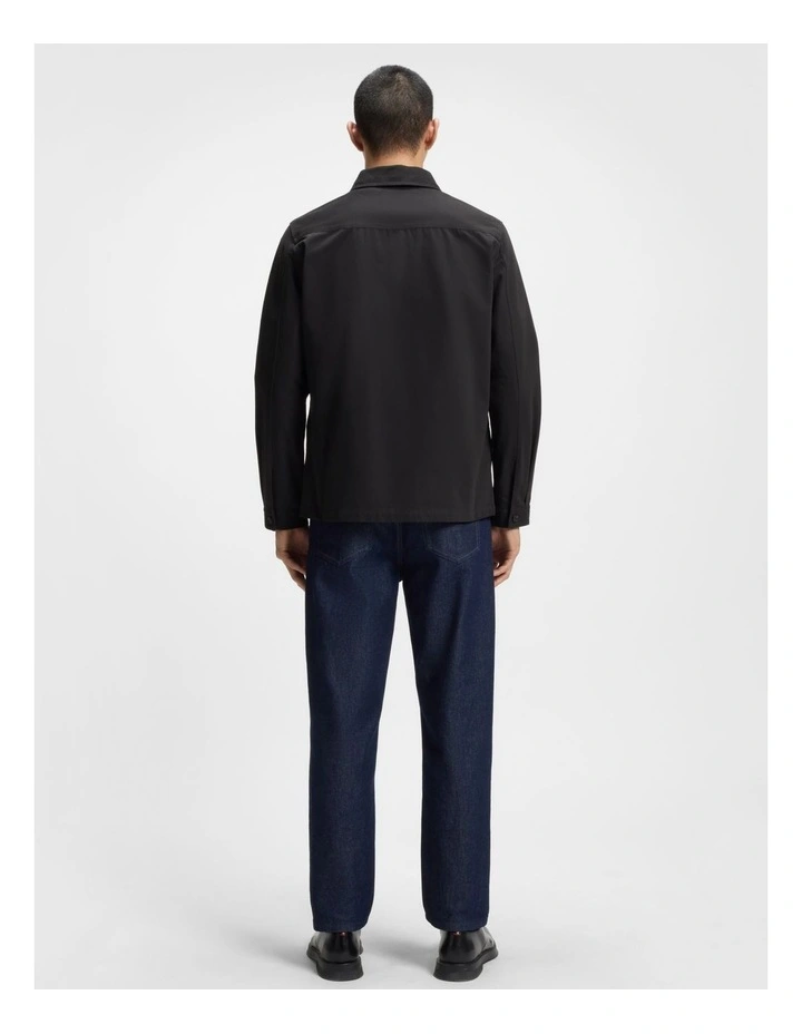 Epoldo Overshirt in Black image 2