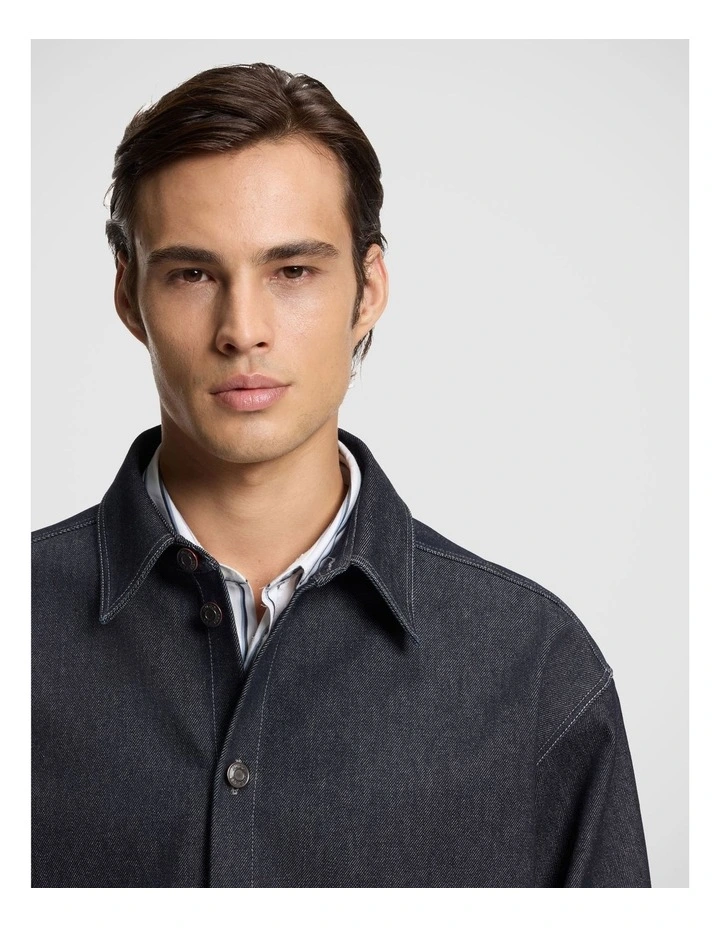 Emikol Long Sleeve Shirt Navy image 3