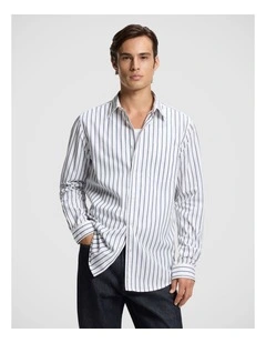 Erillo Long Sleeve Shirt Open White