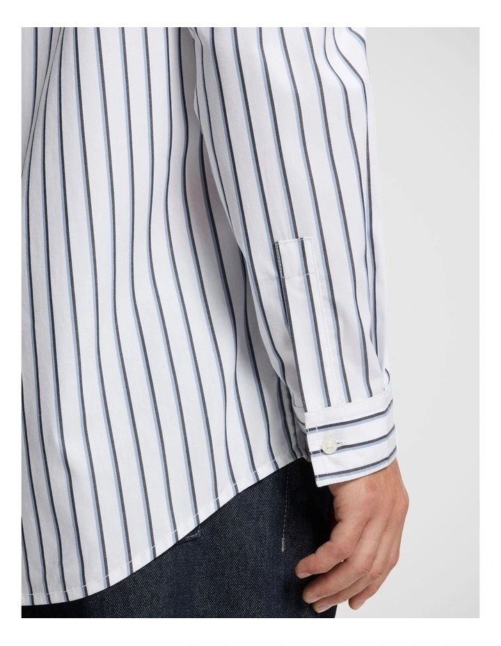 Erillo Long Sleeve Shirt Open White image 3