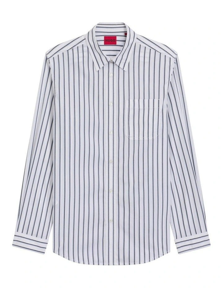 Erillo Long Sleeve Shirt Open White image 5
