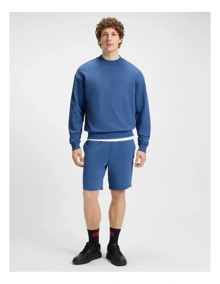 Dapocrew Sweat Top in Medium Blue image 4