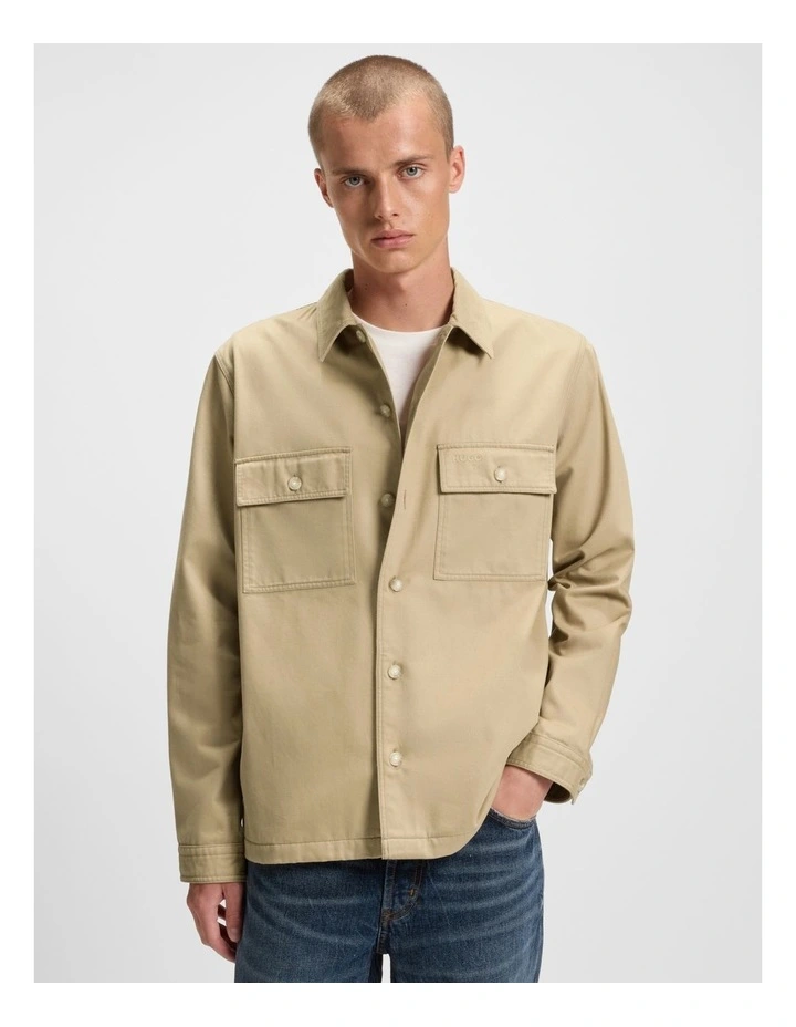 Epoldo Jacket in Medium Beige image 1