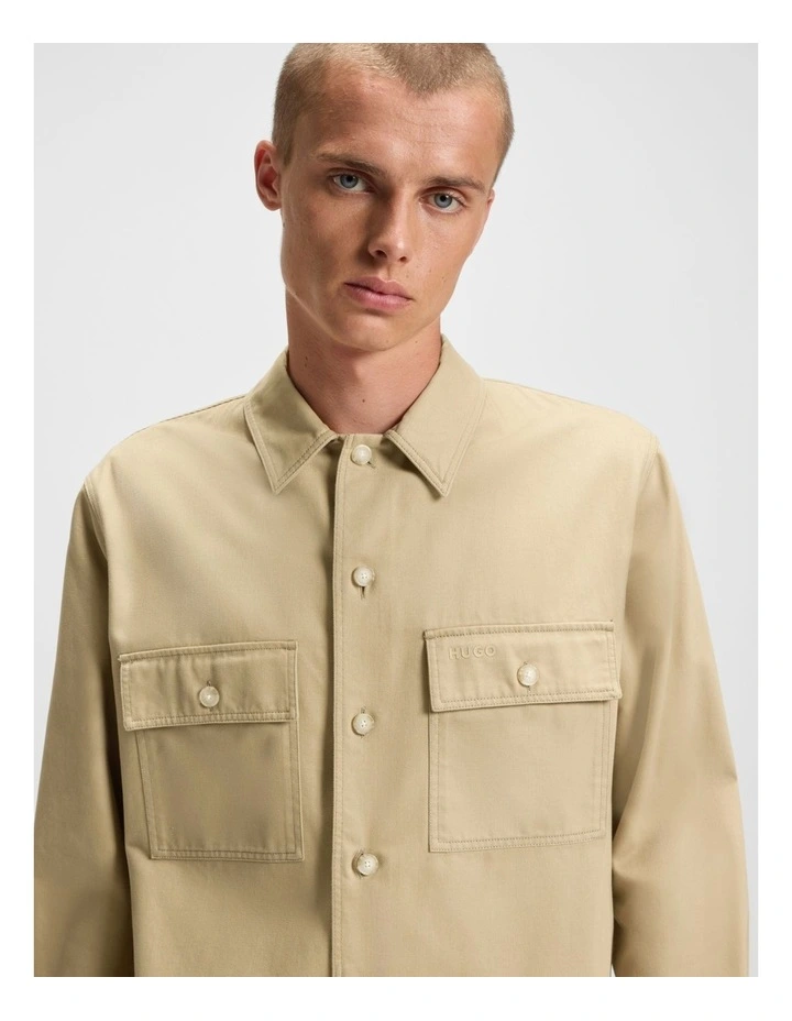 Epoldo Jacket in Medium Beige image 3
