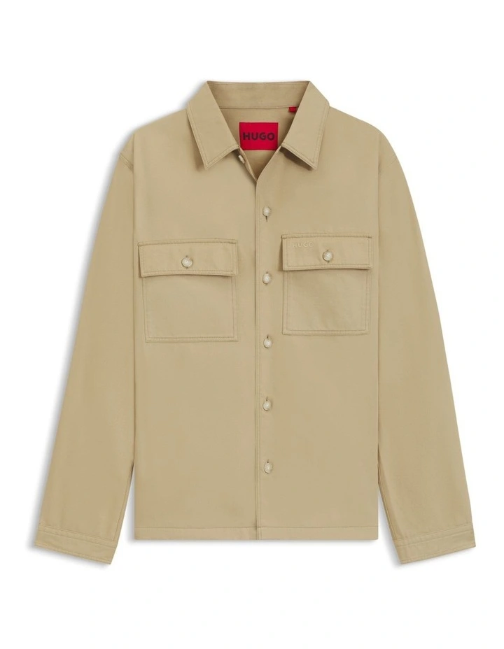Epoldo Jacket in Medium Beige image 5