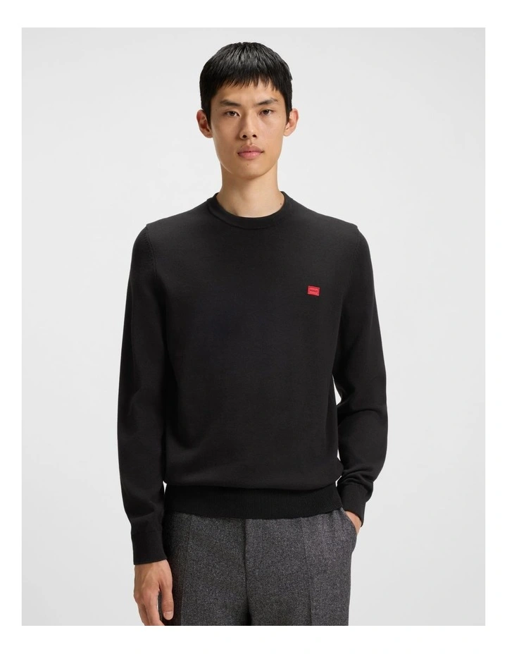 San Cassius Knit in Black image 1