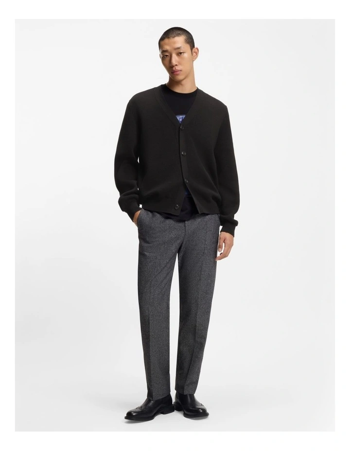 San Jared Cardigan Knit Black image 4