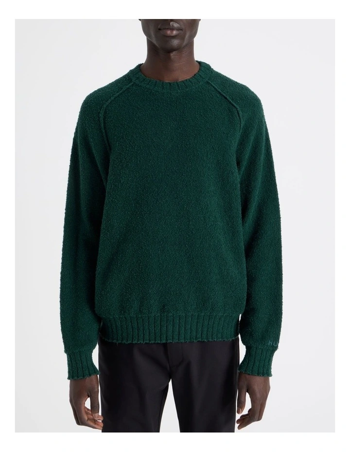 San Christopher Knit Open Green image 1