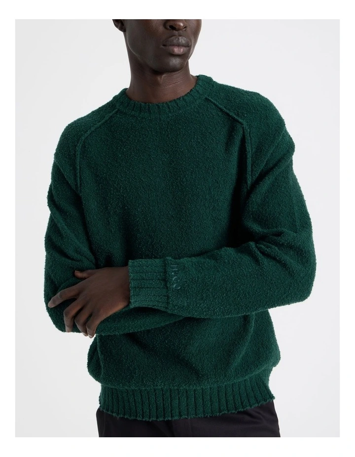 San Christopher Knit Open Green image 2