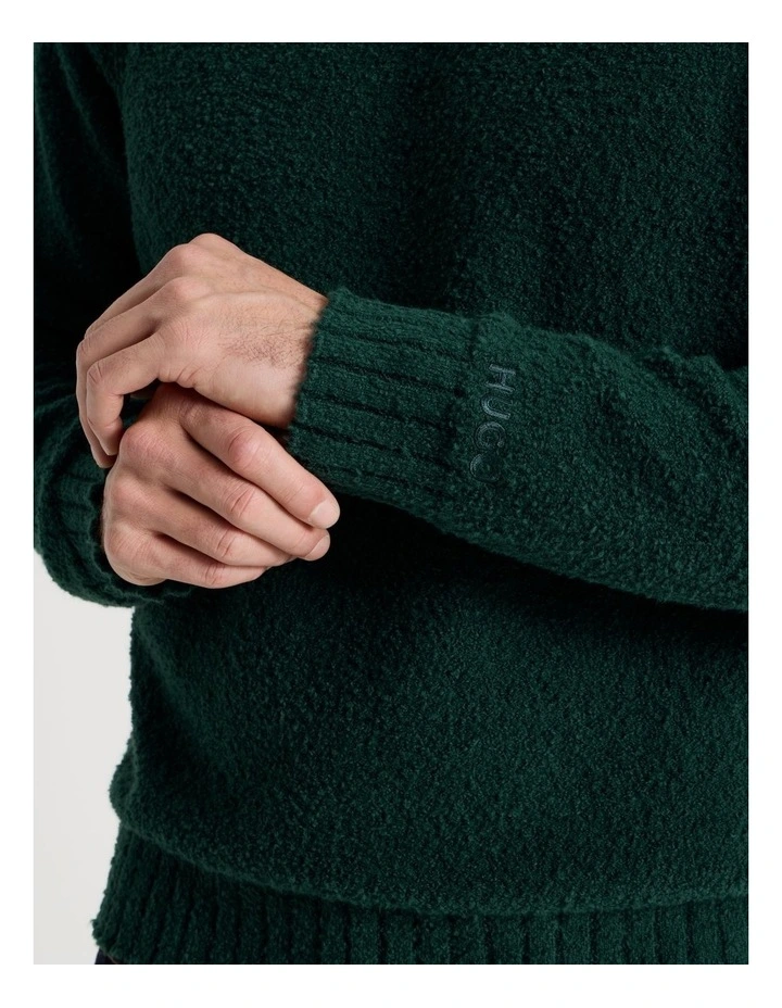 San Christopher Knit Open Green image 3