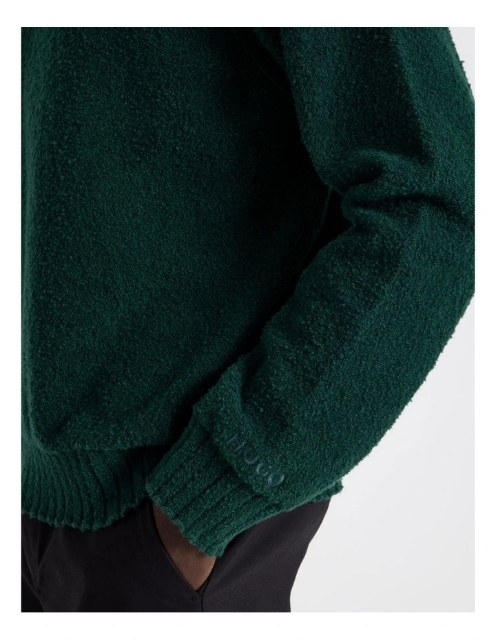 San Christopher Knit Open Green image 3
