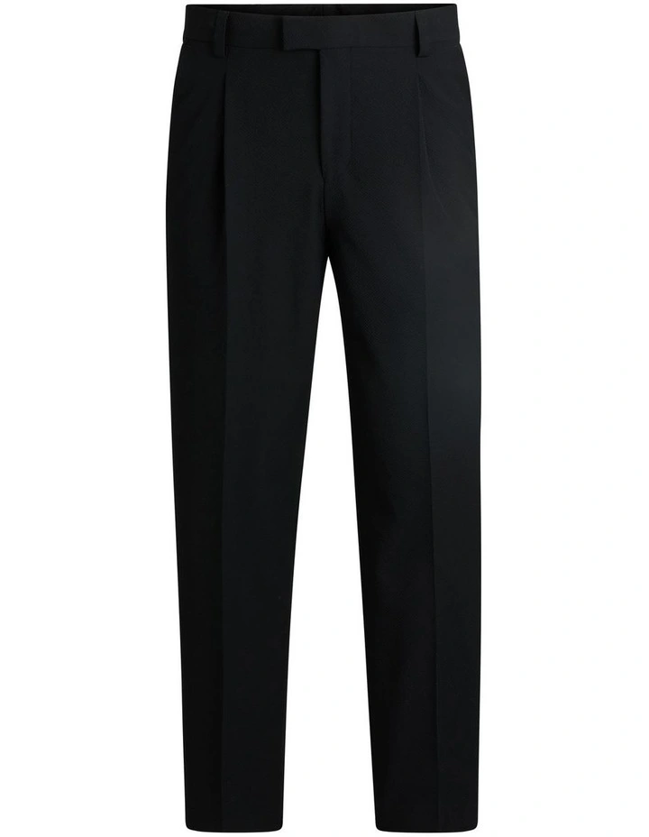 Theodor Seersucker Pant in Black image 5