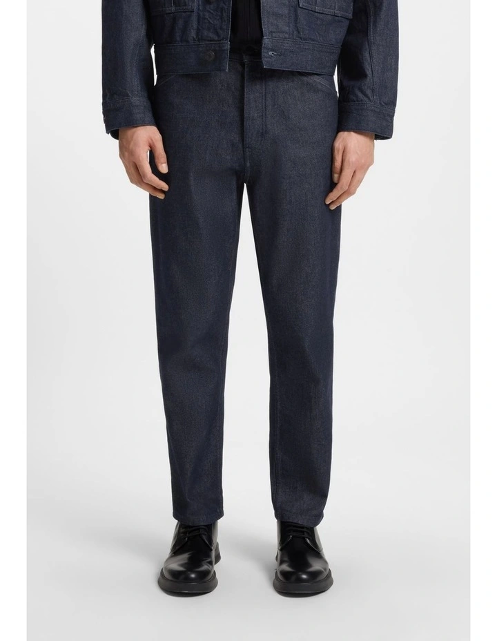 Japanese Denim Jeans 838 in Dark Blue image 1