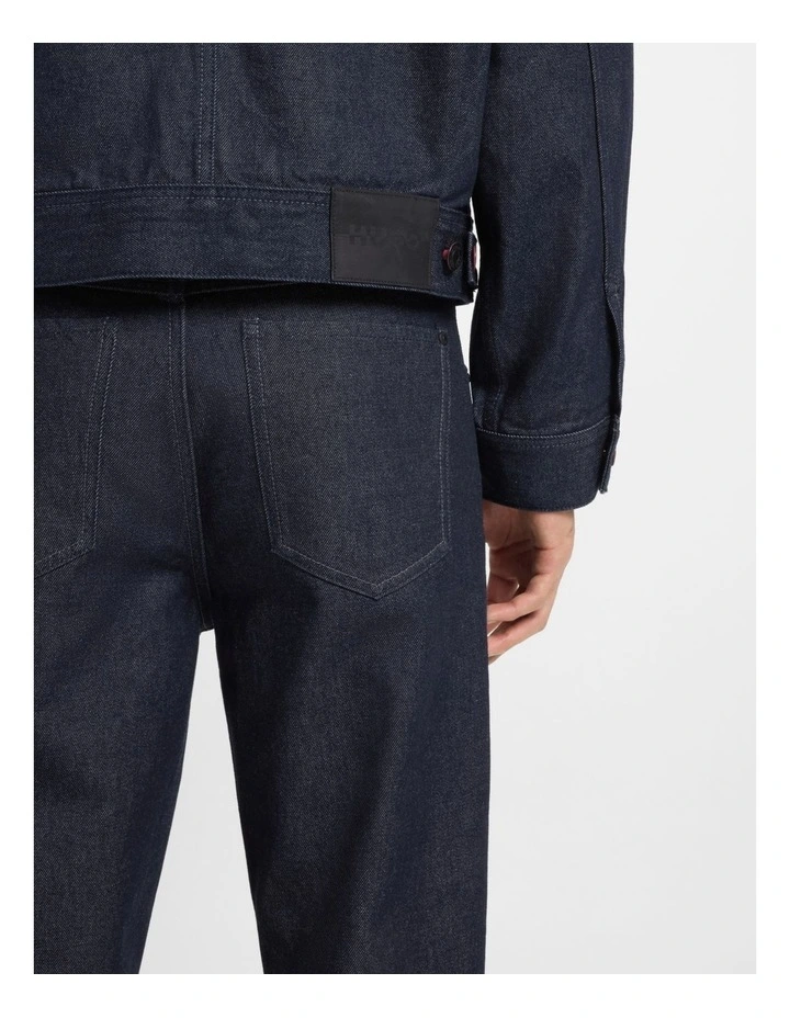 Japanese Denim Jeans 838 in Dark Blue image 3