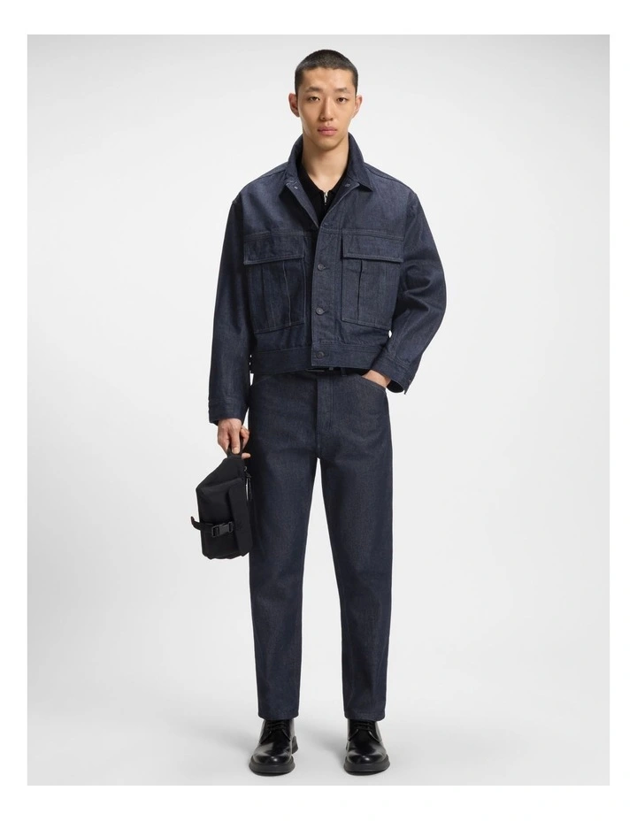 Japanese Denim Jeans 838 in Dark Blue image 4