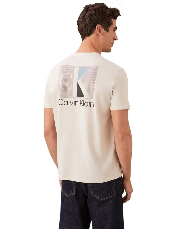 Short sleeves Logo Graphic Tee Chalk image 2