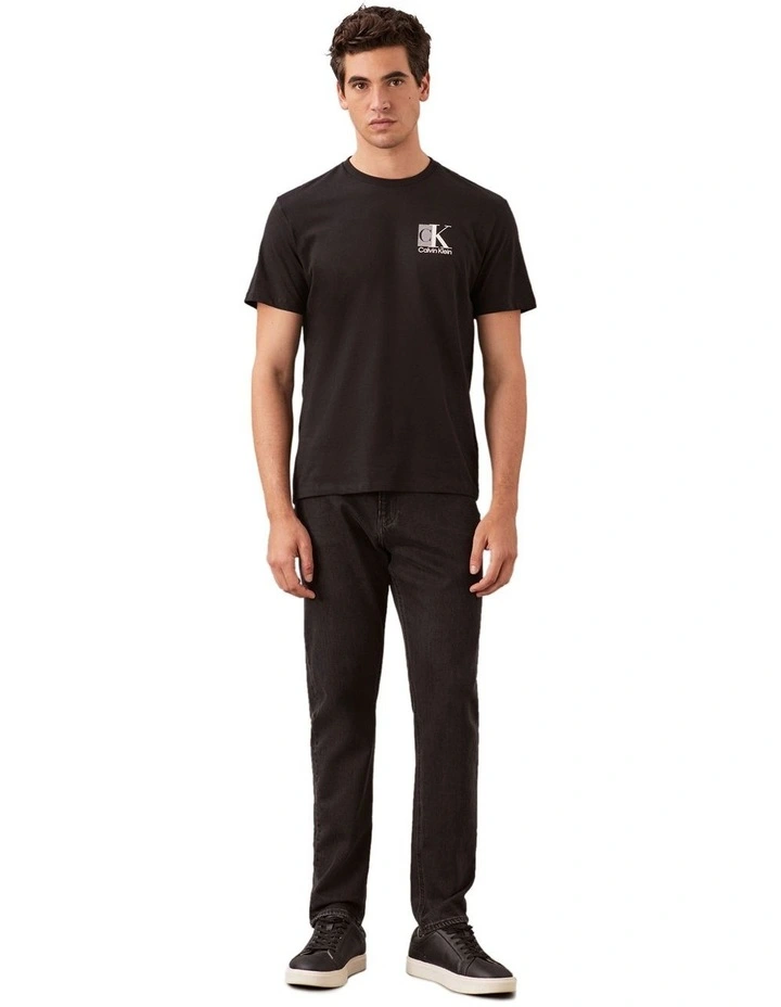 Short sleeves Logo Graphic Tee Black image 4