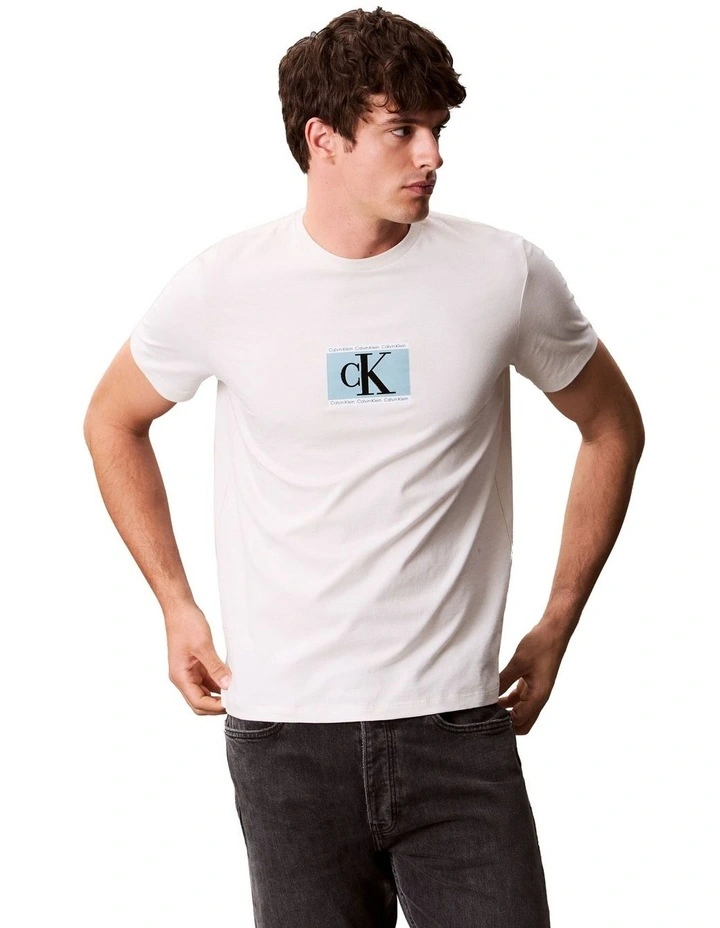 Logo Graphic Tee in Chalk image 4