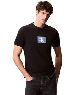 Logo Graphic Tee in Black