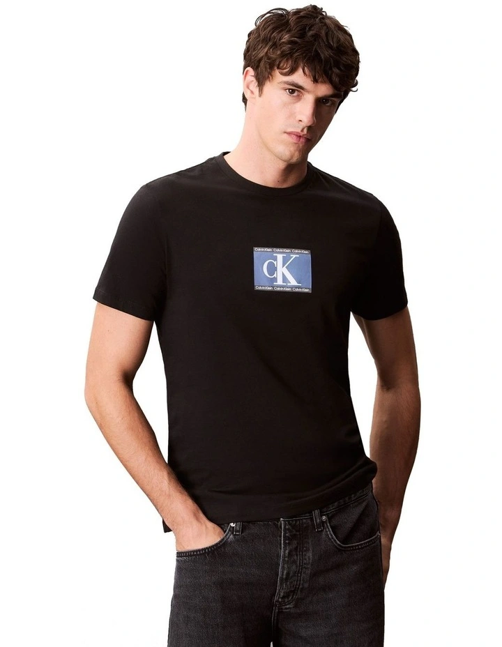 Logo Graphic Tee in Black image 1