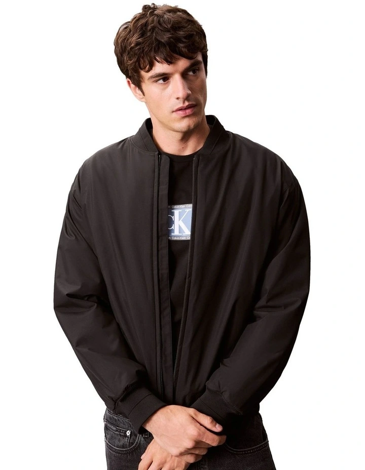 Logo Graphic Tee in Black image 7