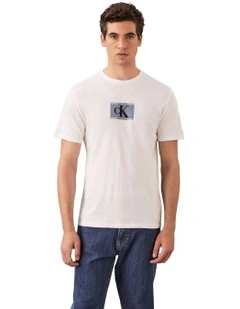 Logo Graphic Tee in Bright White
