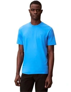 Pima Cotton T-shirt in French Blue