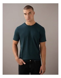 Pima Cotton T-Shirt in Nearly Navy
