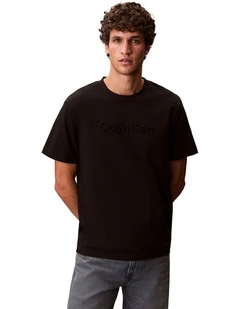 Spacer T-shirt in Black