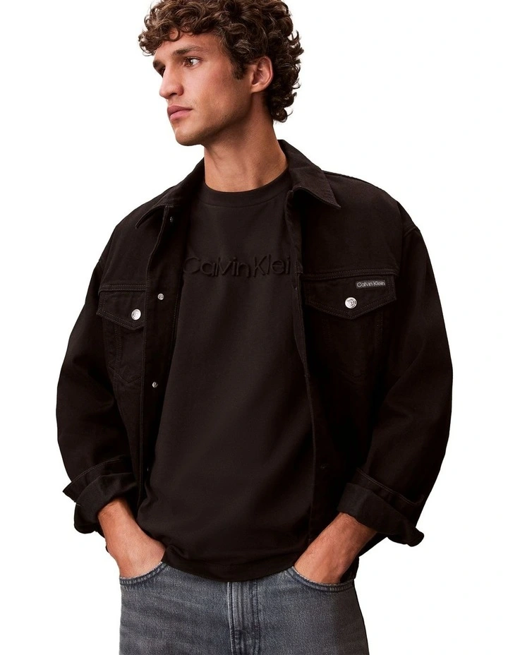 Spacer T-shirt in Black image 3