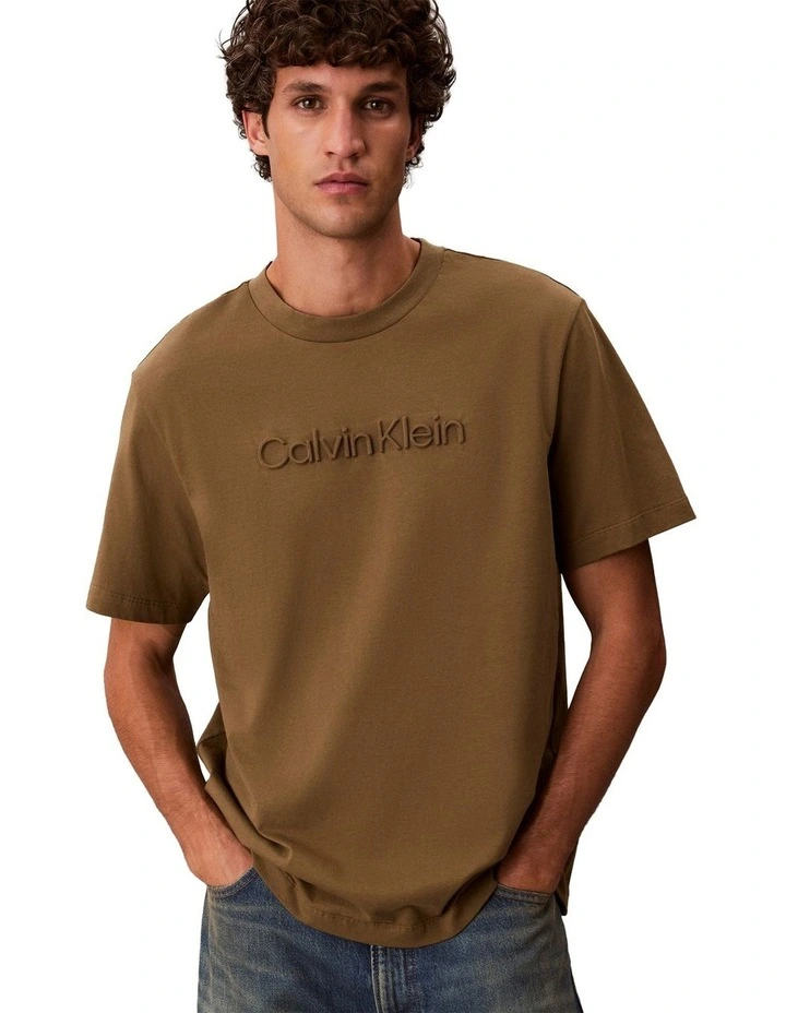 Spacer T-shirt in Capers image 1