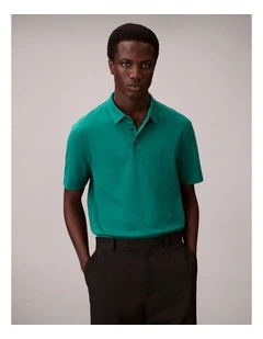 Short Sleeve Supima Chest Emroidered T-shirt in Enchanted Forest