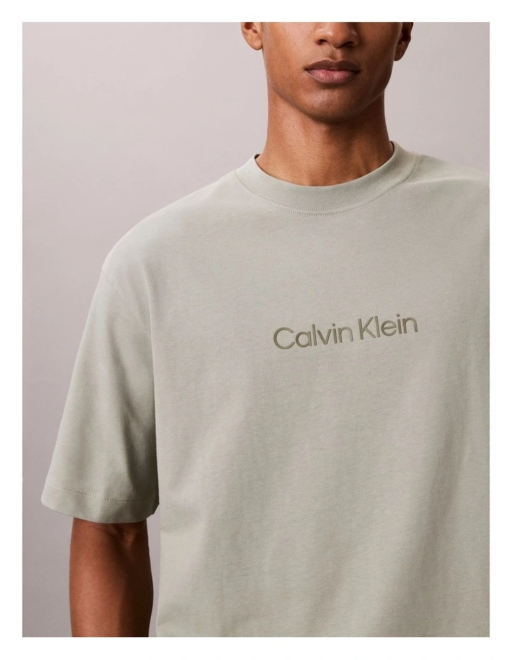 Relaxed Standard Logo T-shirt in Shadow image 4