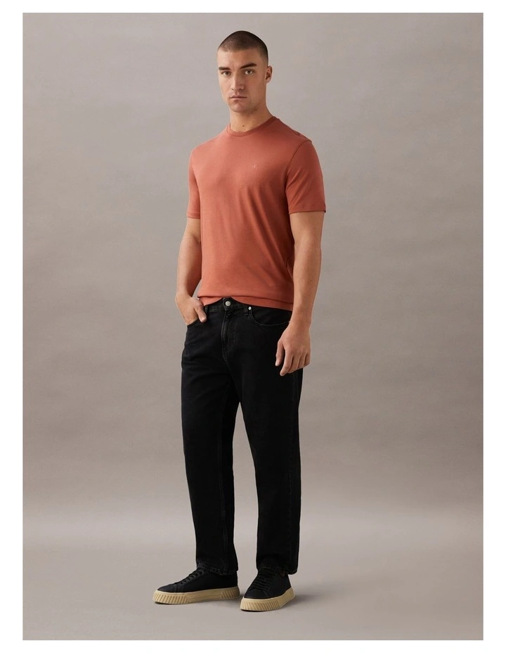 Supima Cotton T-Shirt in Faded Flower image 4