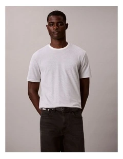 Supima Stripe T-shirt in Tofu