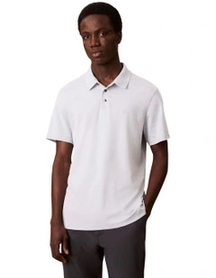 Supima Chest Embro Polo Shirt in Blue